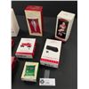 Image 3 : Lot of 8 Hallmark Keepsake Christmas Ornaments Jackie Robinson, Lionel Caboose, et