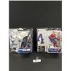 Image 1 : Lot of 2 BNIB McFarlane Hockey Figures Markus Naslund Jean Beliveau