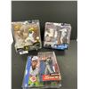 Image 1 : Lot of 3 BNIB McFarlane Baseball Figures Ken Griffey Jr, Reggie Jackson, Etc