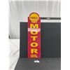 Image 2 : Custom Made 26" tall Shell Motor Oil Sign