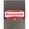 Image 1 : Custom Made 22.5 x 10" Firestone Sign