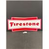 Image 1 : Custom Made 22.5 x 10" Firestone Sign