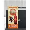 Image 1 : 10.5 x 24" New Orange Crush Sign Home Décor