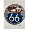 Image 1 : Route 66 16" Diameter New Button Sign