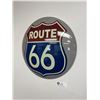 Image 2 : Route 66 16" Diameter New Button Sign