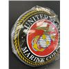 Image 2 : United States Marine Corps 16" Diameter New Button Sign