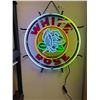 Image 1 : BN 21" Tall White Rose Neon Sign