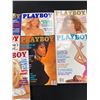 Image 2 : Lot of 9 Playboy Magazines 1990s