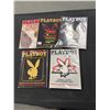 Image 1 : Lot of 5 Playboy Magazines 25th Anniversary, 30th Anniversary, etc