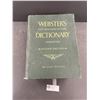 Image 1 : Large Vintage Websters Dictionary Second Edition