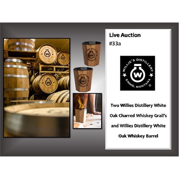 Two Willies Distillery White Oak Charred