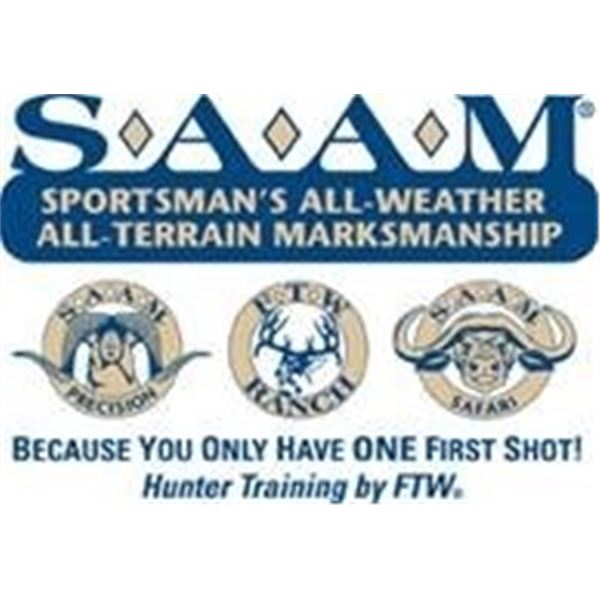 Texas –  4 Day/5 Night SAAMTM Precision Shooting Course & Safari Hunt for Two People