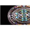 Image 2 : Zuni Micro Inlaid Shadowbox Sterling Silver Buckle