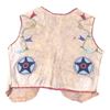 Image 2 : Crow Parfleche Beaded Child's Vest c. 1890