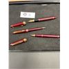 Image 2 : Vintage Charles De La Jonchere 3 Piece Pen Set