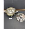 Image 2 : Vintage Silverplate Tureen with Glass Insert