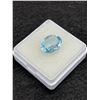 Image 2 : Sky Blue Topaz 5.625ct 12.47 x 10.29 x 5.30mm Oval Cut Loupe Clean Brazil