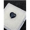 Image 2 : Blue Sapphire 1.65ct 7.92 x 7.52 x 3.40mm Heart Cut Translucent Madagascar Untreated