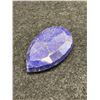 Image 2 : Polished Rough Mineral Sapphire 60.05ct 34 x 22 x 10mm Pear Cut Madagascar Untreated