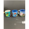 Image 2 : Lot fo 5 Disney Store Coffee Mugs, Aladdin, Little Mermaid, Beauty and the Beast Etc