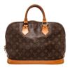 Image 1 : Louis Vuitton Brown Alma MM Satchel Bag