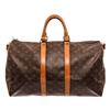 Image 1 : Louis Vuitton Brown Monogram Keepall 45cm Travel Bag