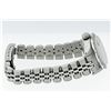 Image 5 : Rolex Ladies Stainless Salmon Roman Pyramid Diamond Datejust Wristwatch With Rol