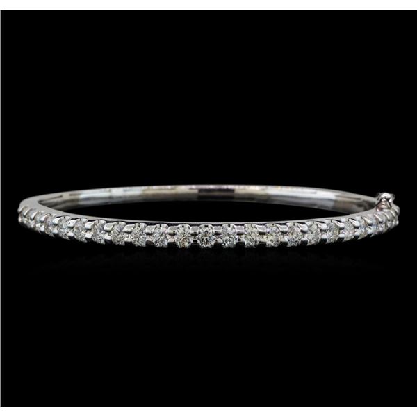 14KT White Gold 2.93 ctw Diamond Bracelet