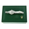 Image 9 : Rolex Ladies Stainless Steel Quickset Mother Of Pearl Diamond Lugs Jubilee Rolex
