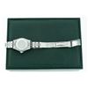 Image 8 : Rolex Ladies Stainless Steel Green Emerald & Diamond Datejust Wristwatch 26MM Wi