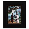 Image 1 : Mark Kostabi, "The Moment of Truth" Framed Original Oil Painting on Canvas, Hand