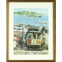 Print ?Trolley? signed Don Davey #2126910