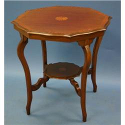 Small Antique Mahogany Occasional Side Table #2126951