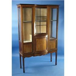 Antique Edwardian Furniture Mahogany Display #2126961