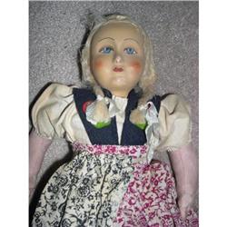 13" Vintage Kathe Kruse Type Girl original #2127130