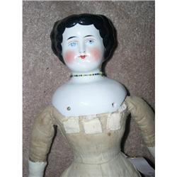 15.5" flat top German China doll #2127155