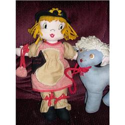 13  Early Cloth Mary Had Little Lamb Doll #2127184