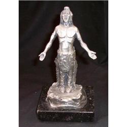 Worcester Pewter Indian Oh Great Sprit 1971  #2127299