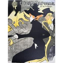 Lautrec Lithograph  Divan Japonais #2127305