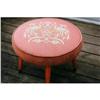 Image 1 : Vintage Needlepoint Footstool #2127435