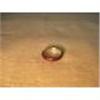 Image 1 : Hidalgo Silver Textured Burgundy Insert Band #2127586
