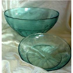 Blue Glass Bowls #2127751