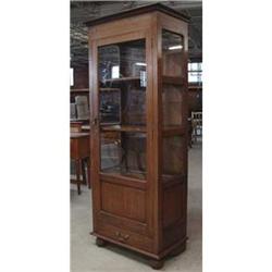 MISSION OAK ARTS & CRAFTS BOOKCASE CABINET #2127835