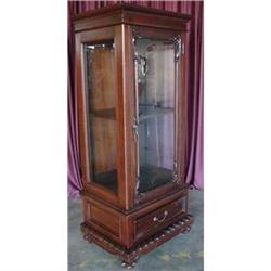 FRENCH VICTORIAN STYLE CURIO CABINET BOOKCASE #2127837