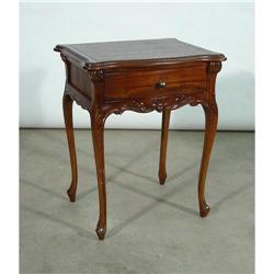 QUEEN ANN VICTORIAN ANTIQUE NIGHTSTAND TABLE #2127839