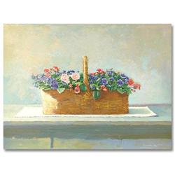 Basket of Violets by Charles Apt #2127847