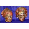 Image 1 : Blackamore Plaster Face Mask Black Woman Girl #2127896