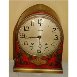 8 Day Gilbert Chinoiserie Charming Mantle Clock#2127904