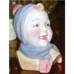 Unique Happy Child Porcelain Head #2127927