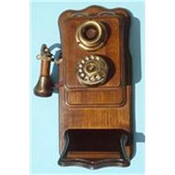 Replica Antique Wood Wall Phone  #2127960